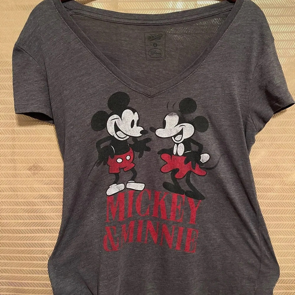 DISNEY~VINTAGE~MICKEY & MINNIE~TEE~M - Picture 2 of 6